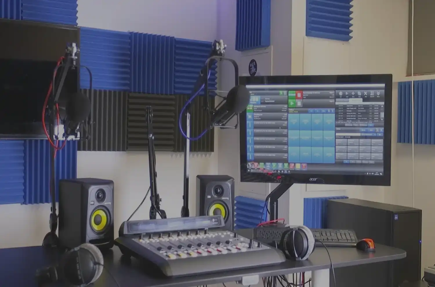 FM Station Recording Room