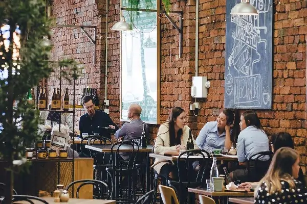 office cafeteria interior