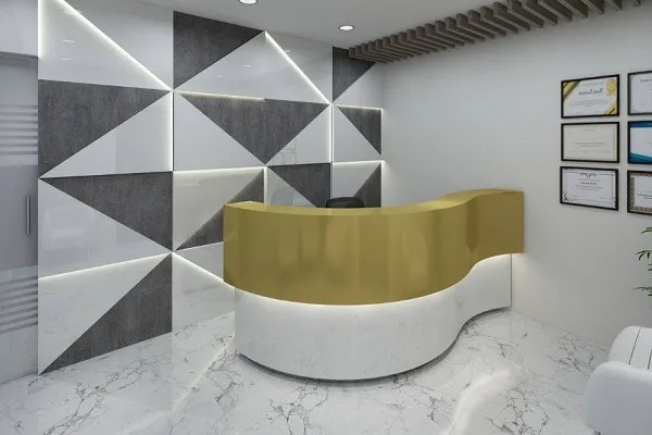 Reception Area Designs interior