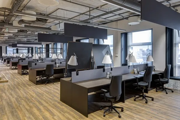 open office area Design concepts