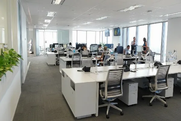 open office area corporate