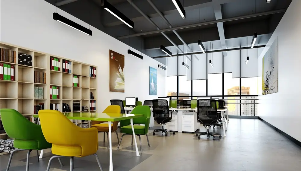 office interior that would complement the brand standards