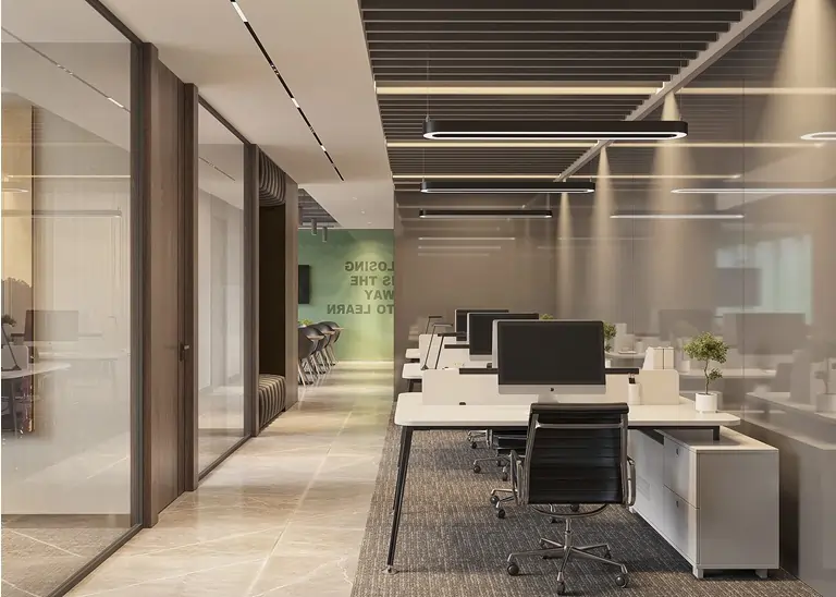 modern office fitout renovation Delhi