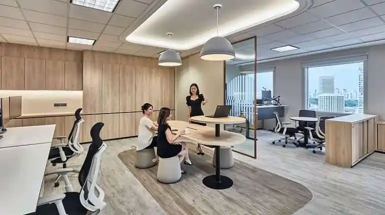 modren office design Delhi