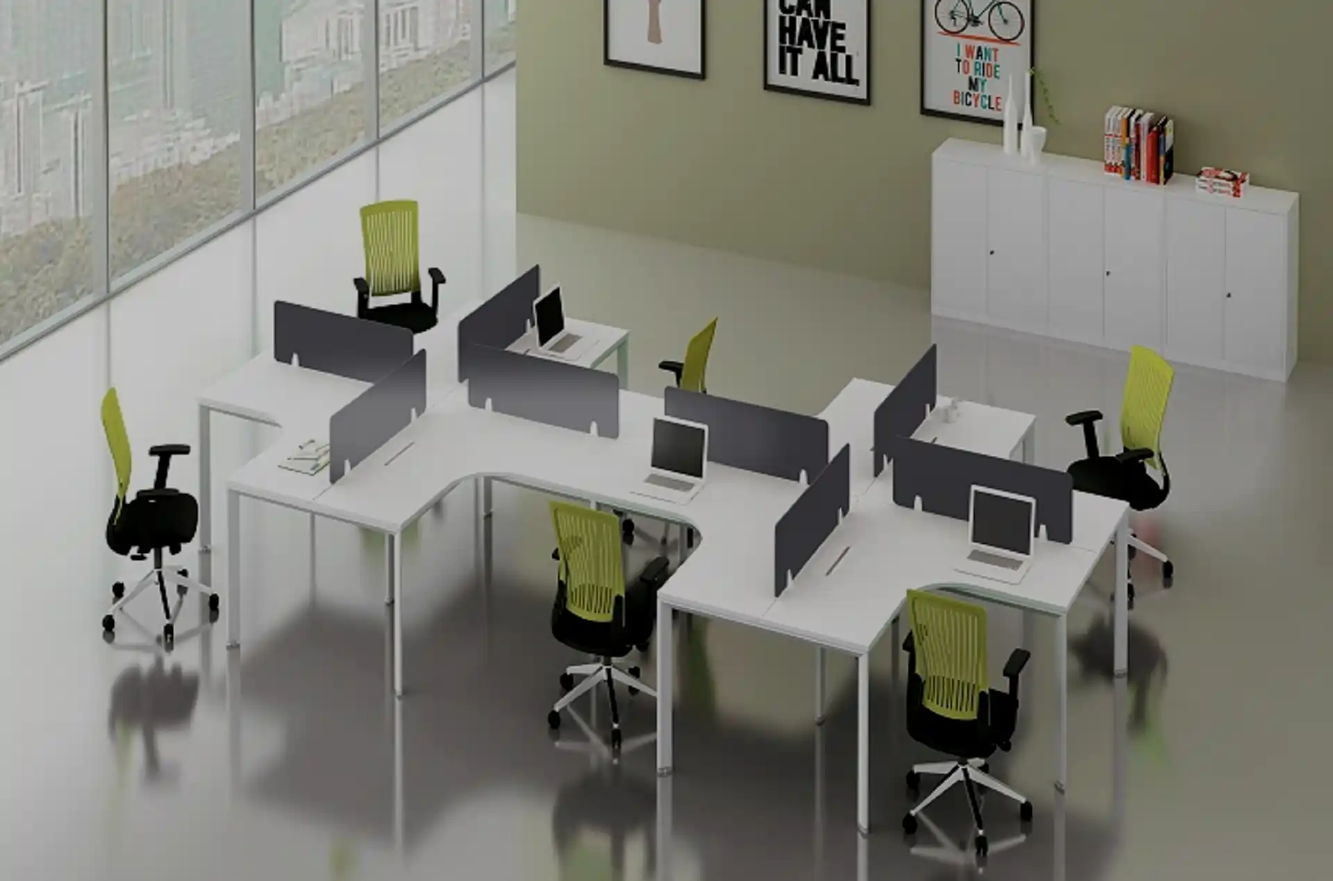 open plan office designs